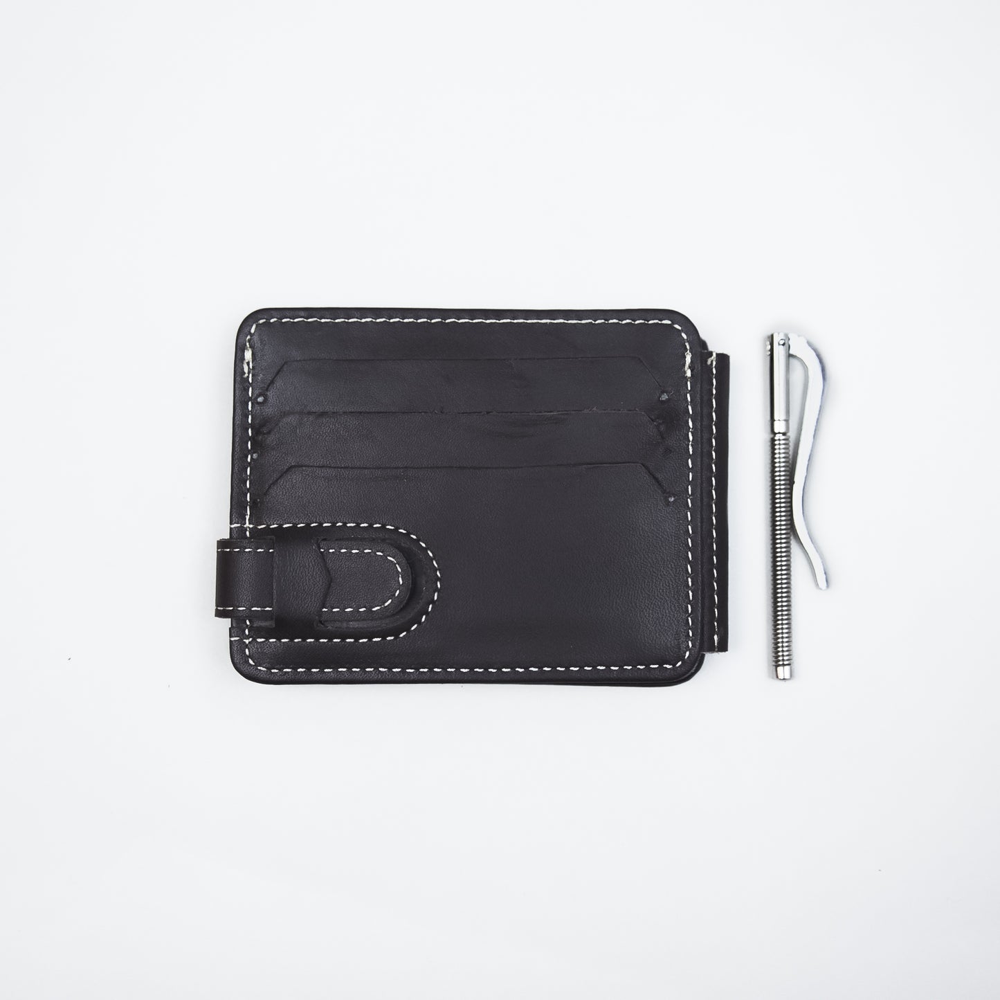 The One® Two in One Leather Cardholder | Black & Brown