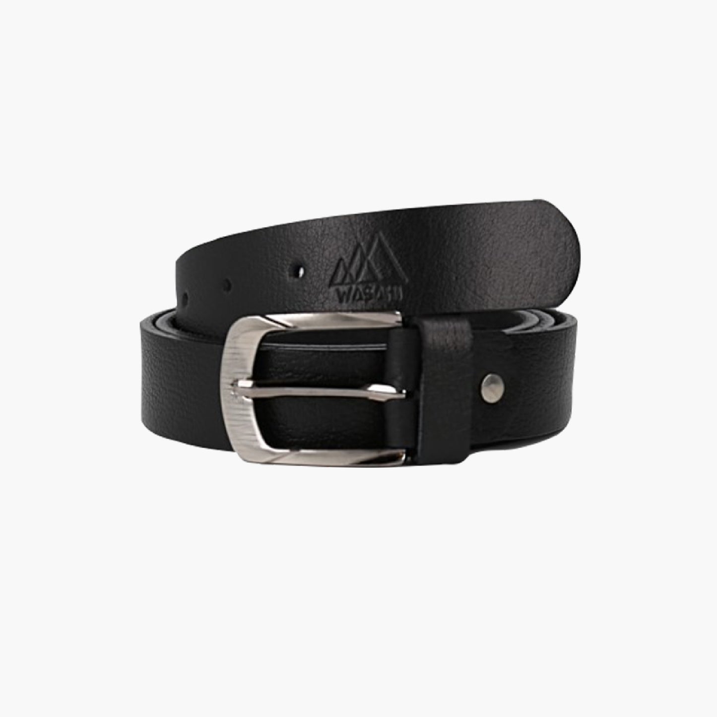 The One® Slim Leather Belt - Black