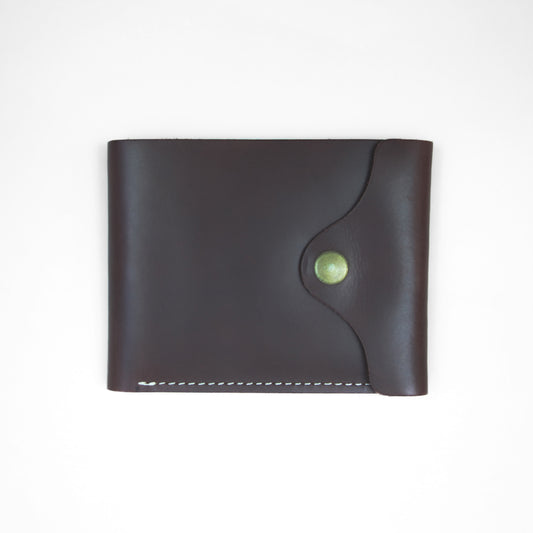 Bifold Safe Leather Wallet | Brown