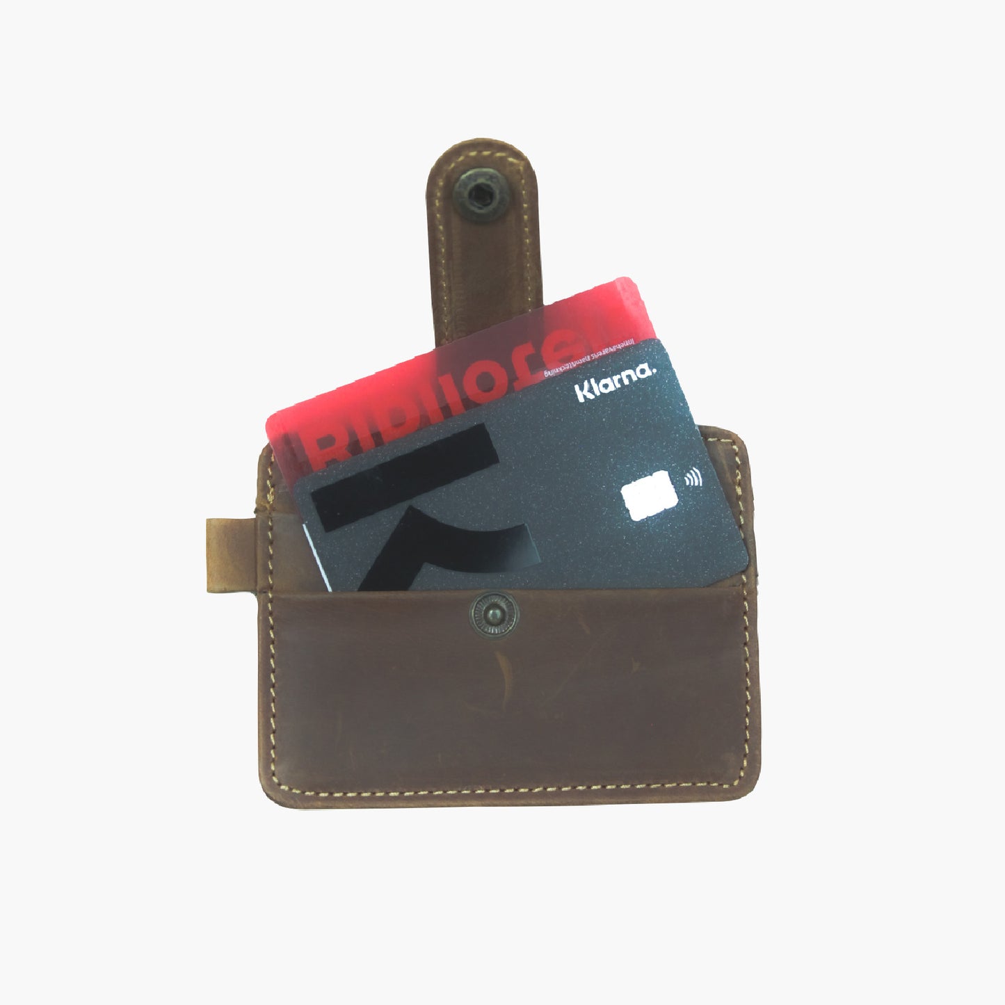 Leather Cardholder | Brown