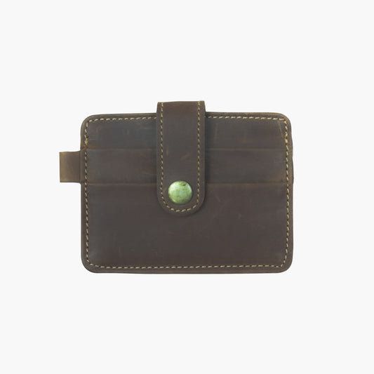 Leather Cardholder | Brown