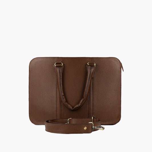 Stockholm Briefcase - Brown