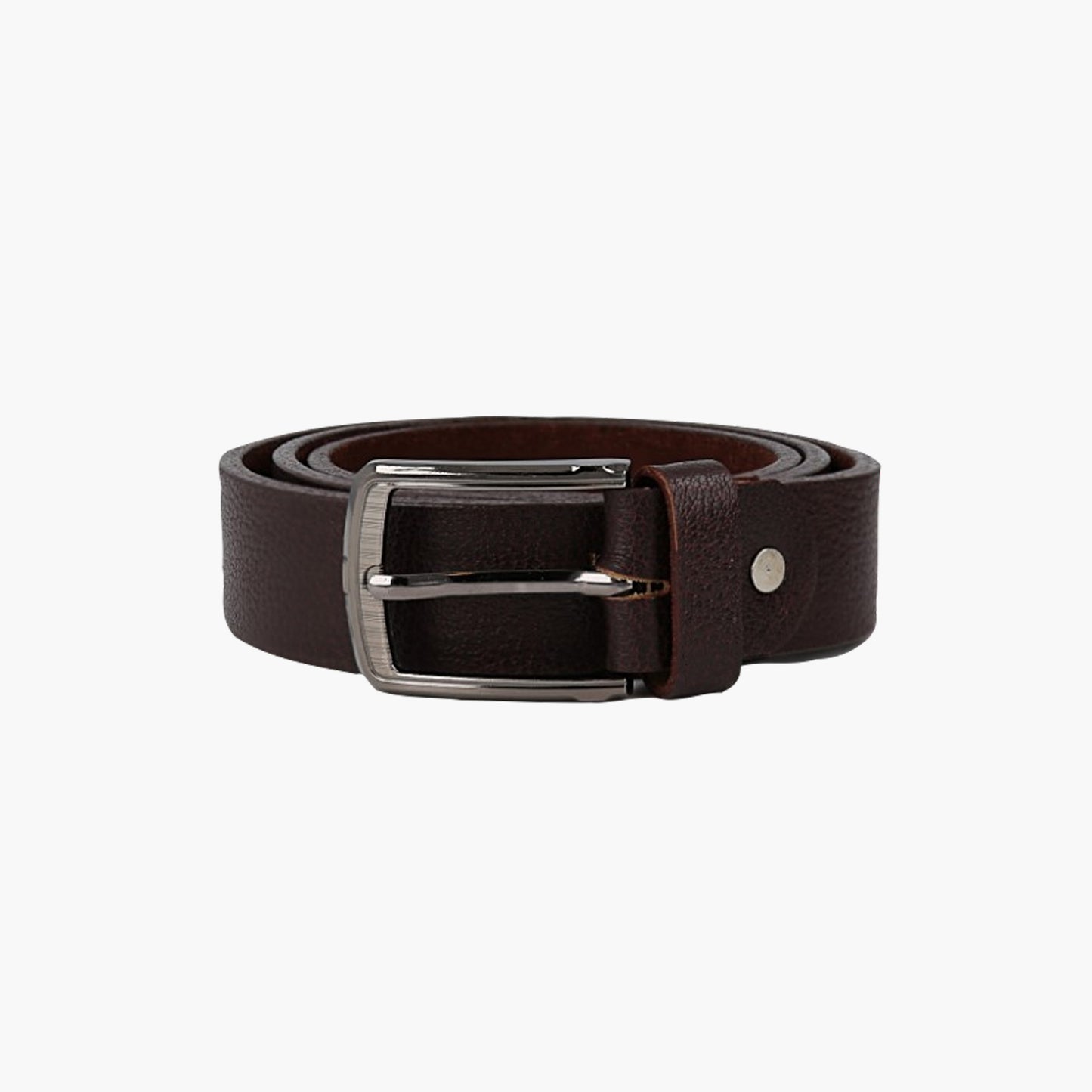 The One® Slim Leather Belt - Brown